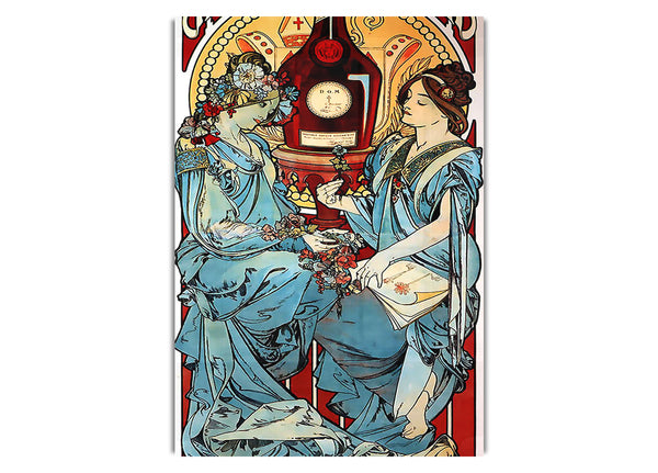 Benedictine By Alphonse Mucha