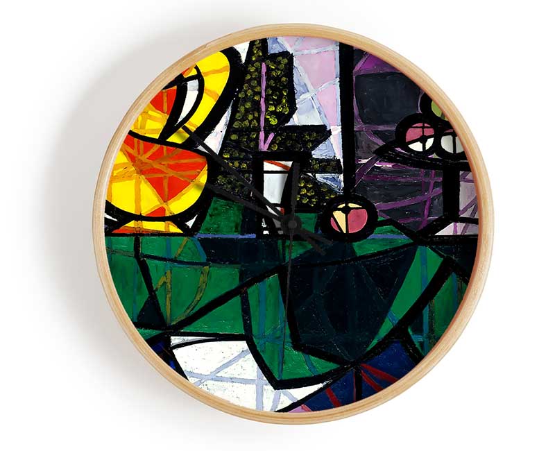 Picasso Boccale E Fruttiera Clock - Wallart-Direct UK