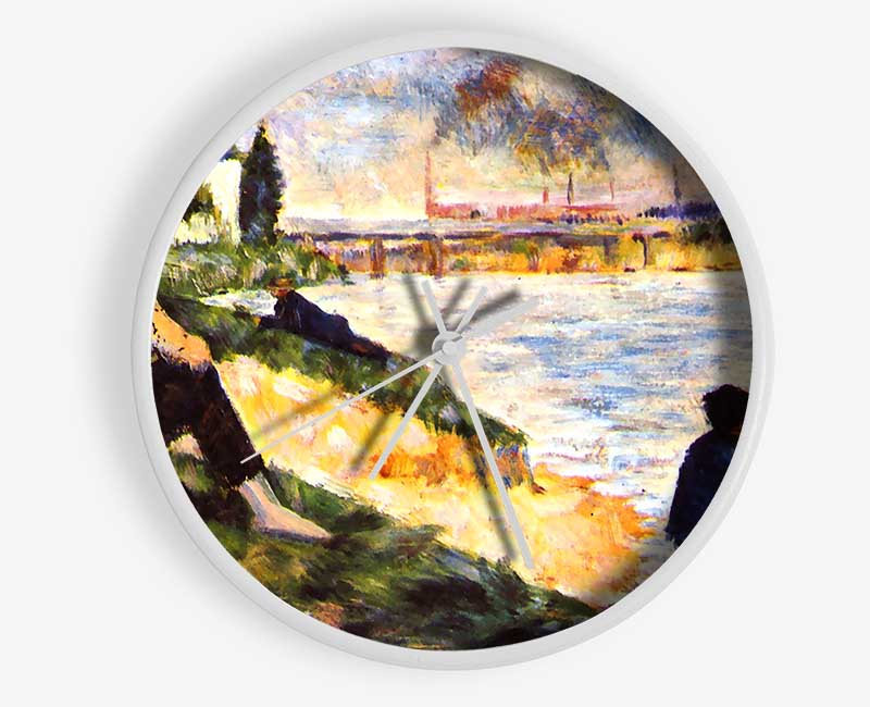 Seurat Boy With Horse Clock - Wallart-Direct UK