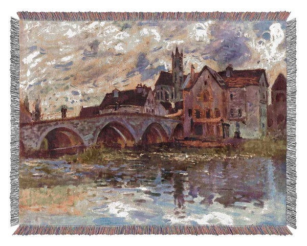 Sisley Bridge Of Moret Woven Blanket