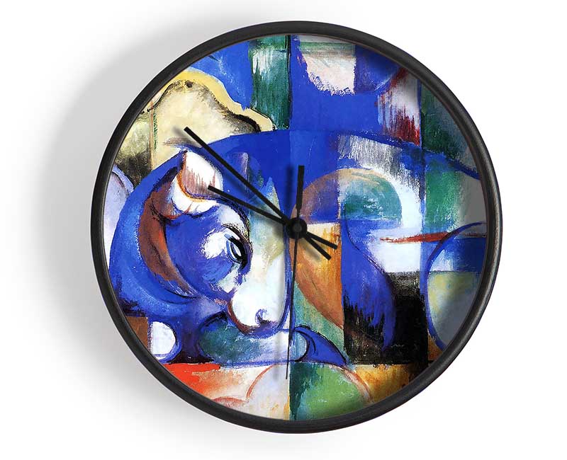 Franz Marc Bull Clock - Wallart-Direct UK