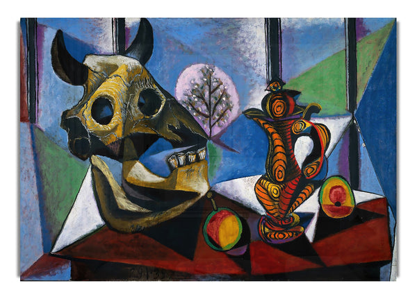 Bull Skull, Fruit, Pitcher By Picasso