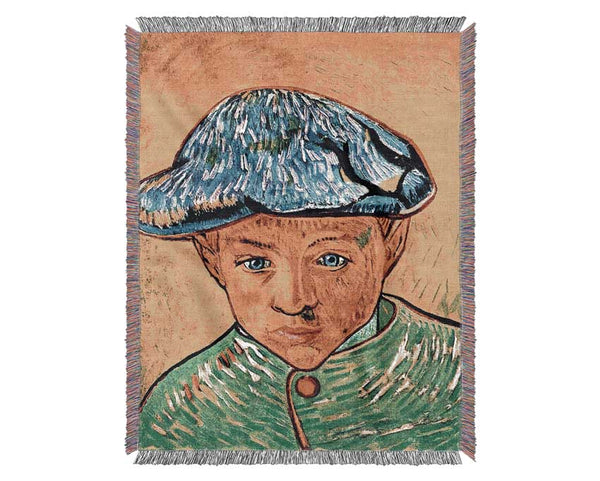 Van Gogh Camille Roulin Woven Blanket