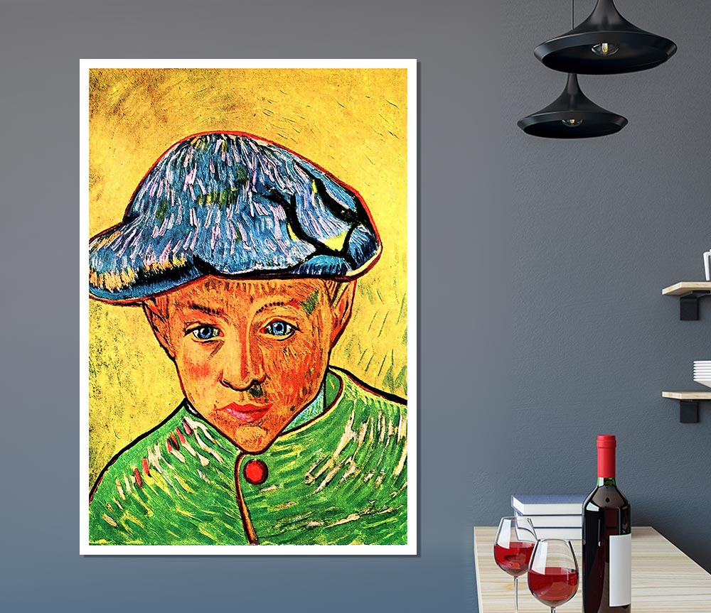 Van Gogh Camille Roulin Print Poster Wall Art