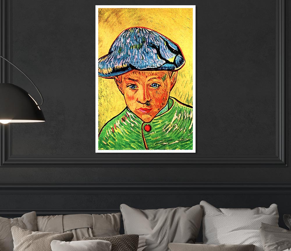 Van Gogh Camille Roulin Print Poster Wall Art