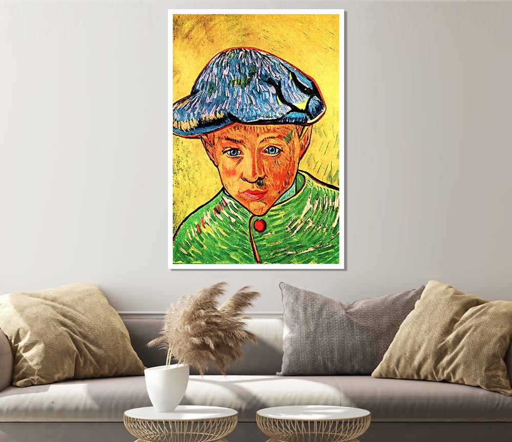 Van Gogh Camille Roulin Print Poster Wall Art