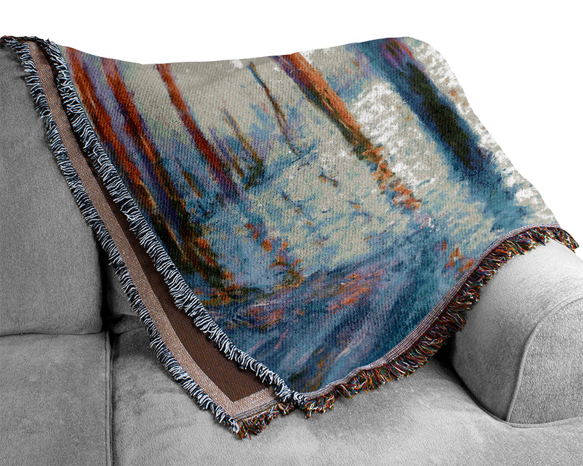 Monet Canal Grand Woven Blanket