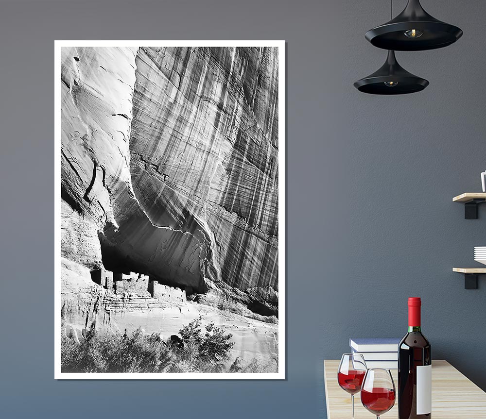 Ansel Adams Canyon De Chelly Arizona Print Poster Wall Art