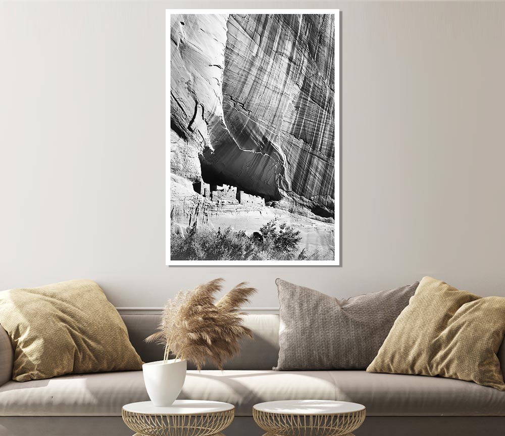 Ansel Adams Canyon De Chelly Arizona Print Poster Wall Art