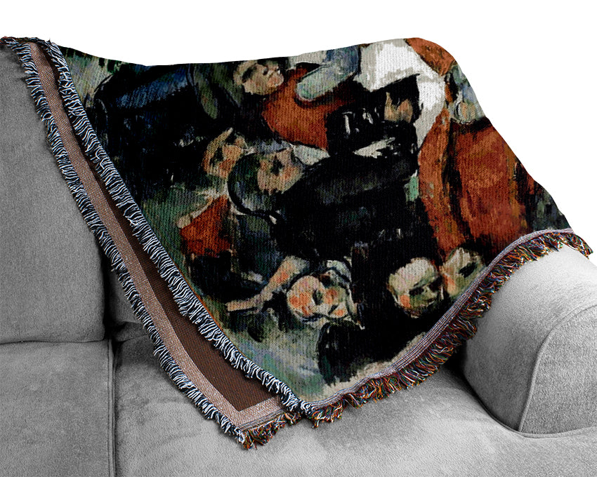 Cezanne The Eternal Female Woven Blanket