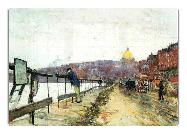 Charles River Und Beacon Hill By Hassam