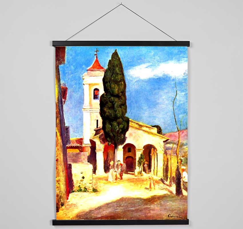 Renoir Church In Cagnes Hanging Poster - Wallart-Direct UK