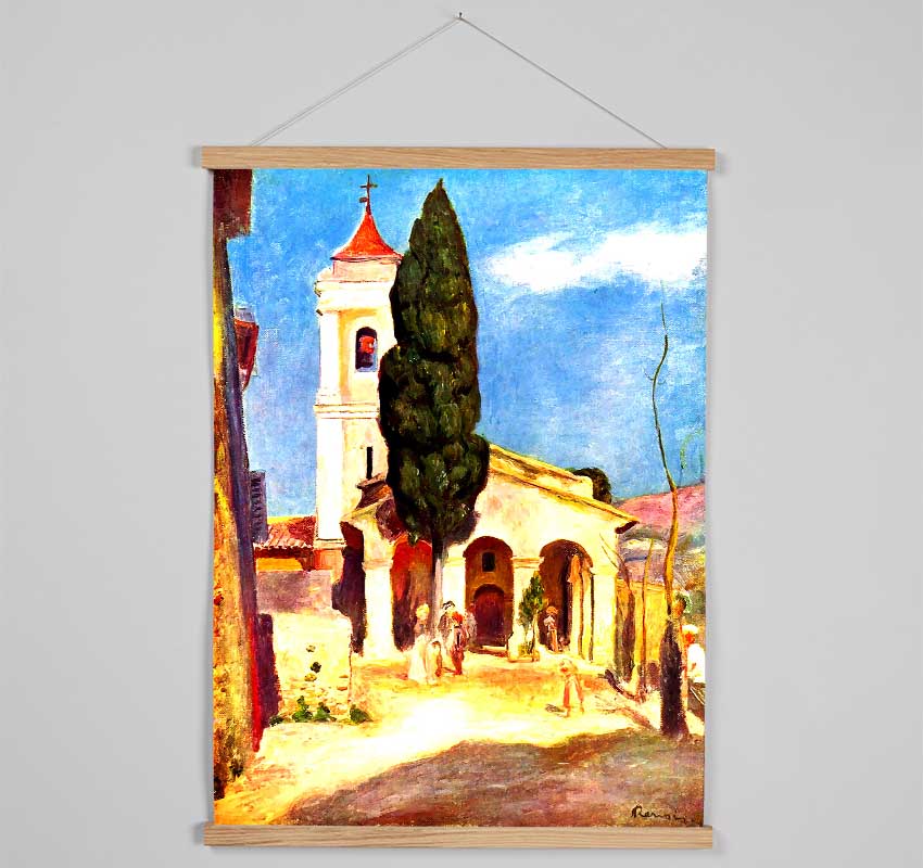 Renoir Church In Cagnes Hanging Poster - Wallart-Direct UK