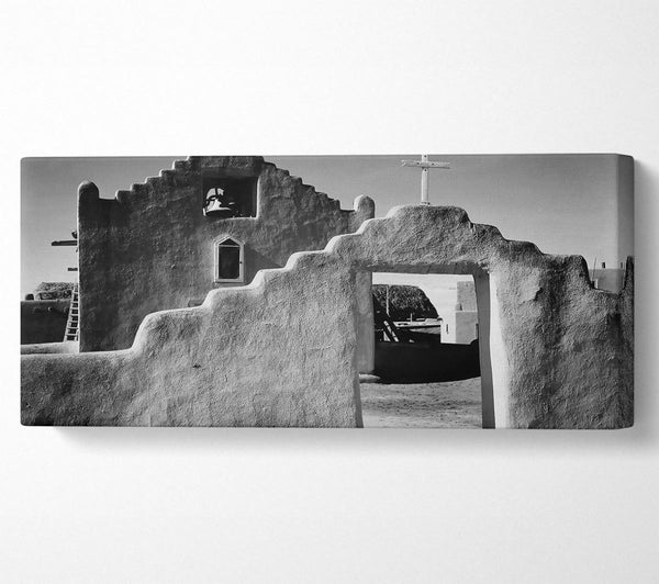 Ansel Adams Church In Taos Pueblo New Mexico 2