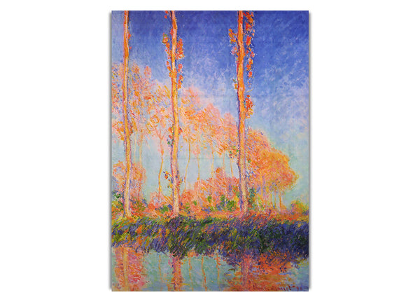 Claude Monet Poplars At Philadelphia