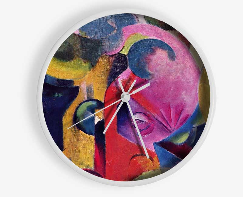 Franz Marc Composition 3 Clock - Wallart-Direct UK