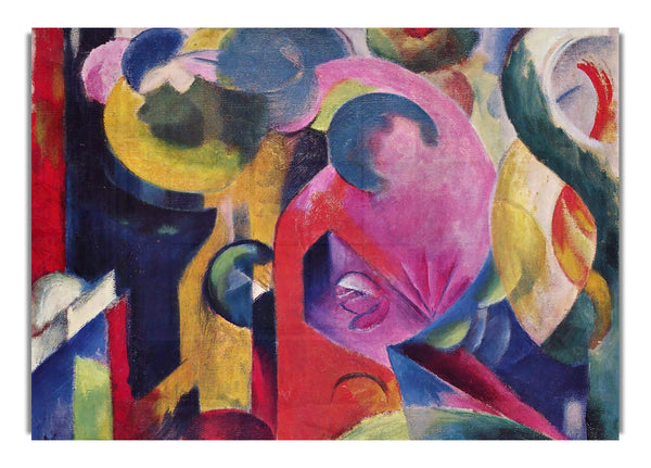 Composition Iii By Franz Marc