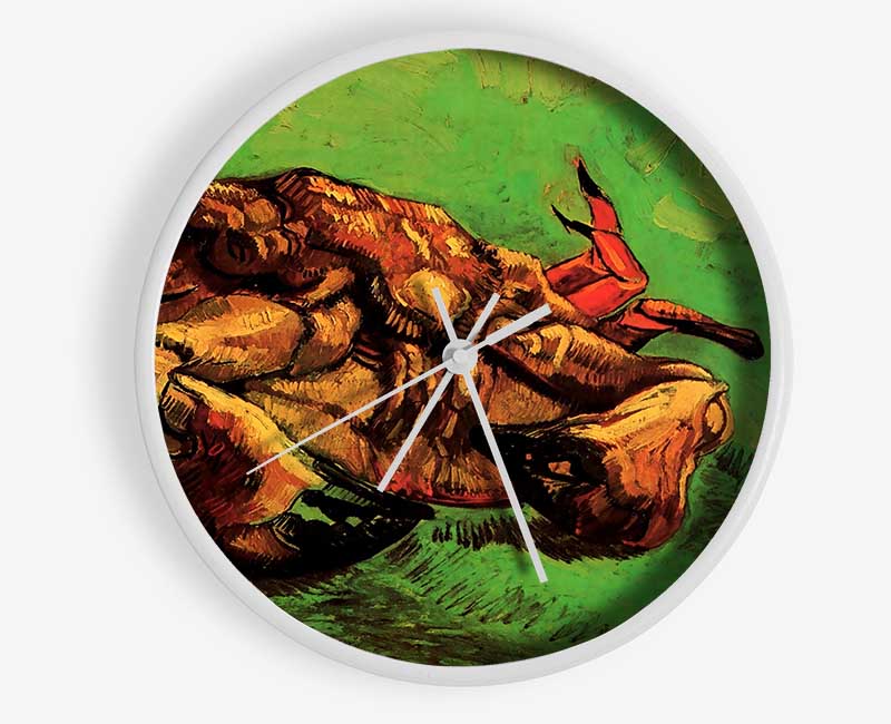 Van Gogh Crab On Its Back Clock - Wallart-Direct UK