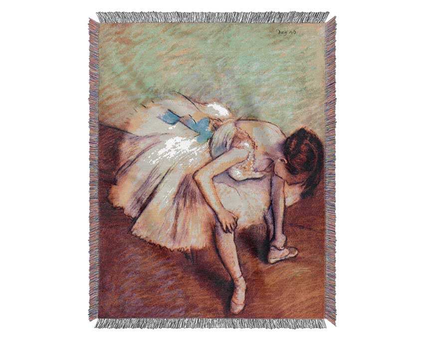 Degas Dancer 2 Woven Blanket