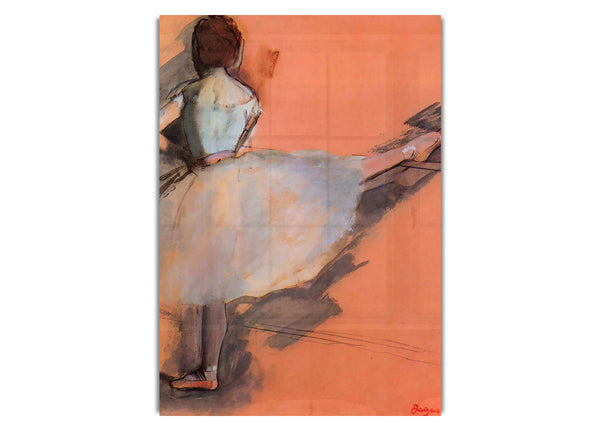 Dancer At The Bar #1 By Degas