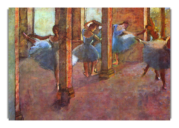 Dancers In The Foyer By Degas