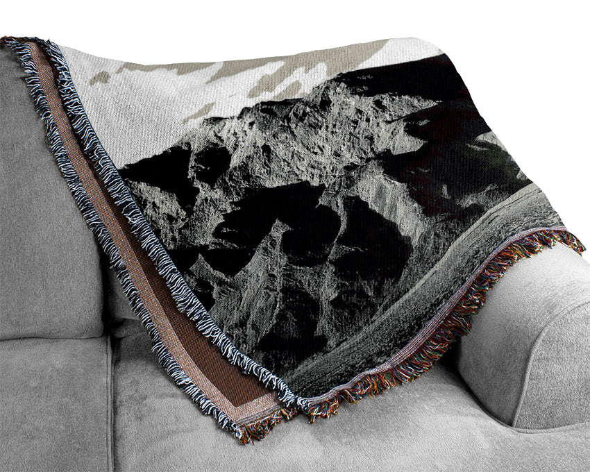 Ansel Adams Death Valley 2 Woven Blanket