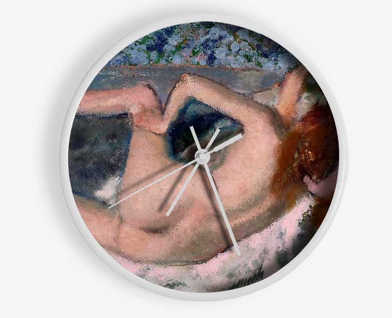 Degas After The Bath Clock - Wallart-Direct UK