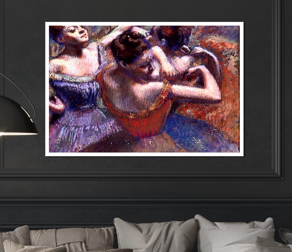 Degas Dancers Print Poster Wall Art