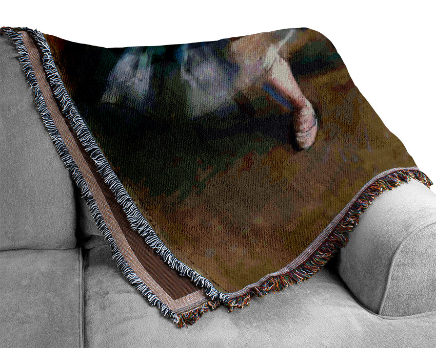 Degas Waiting Woven Blanket