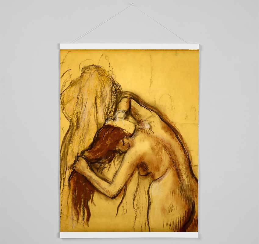 Degas Woman Drying Herself Hanging Poster - Wallart-Direct UK