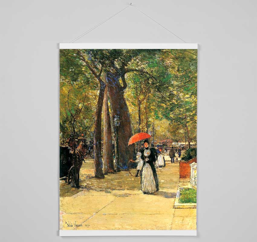 Hassam Die Fifth Avenue Beim Washington Square Hanging Poster - Wallart-Direct UK