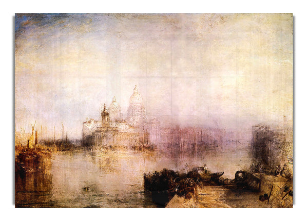 Dogana And Santa Maria In Venice By Joseph Mallord Turner