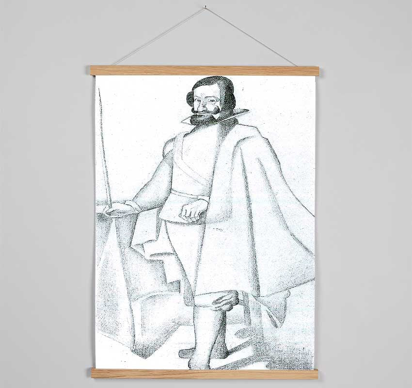 Juan Gris Don Caspar Du Guzman Velaquez Hanging Poster - Wallart-Direct UK