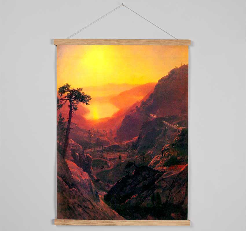 Bierstadt Donner Lake Hanging Poster - Wallart-Direct UK