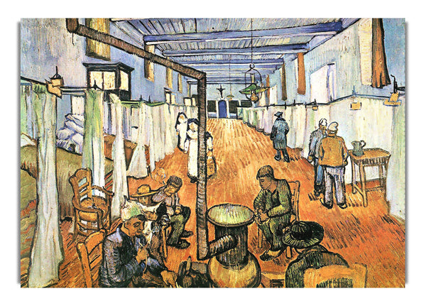 Dormitory In The Hospital In Arles By Van Gogh