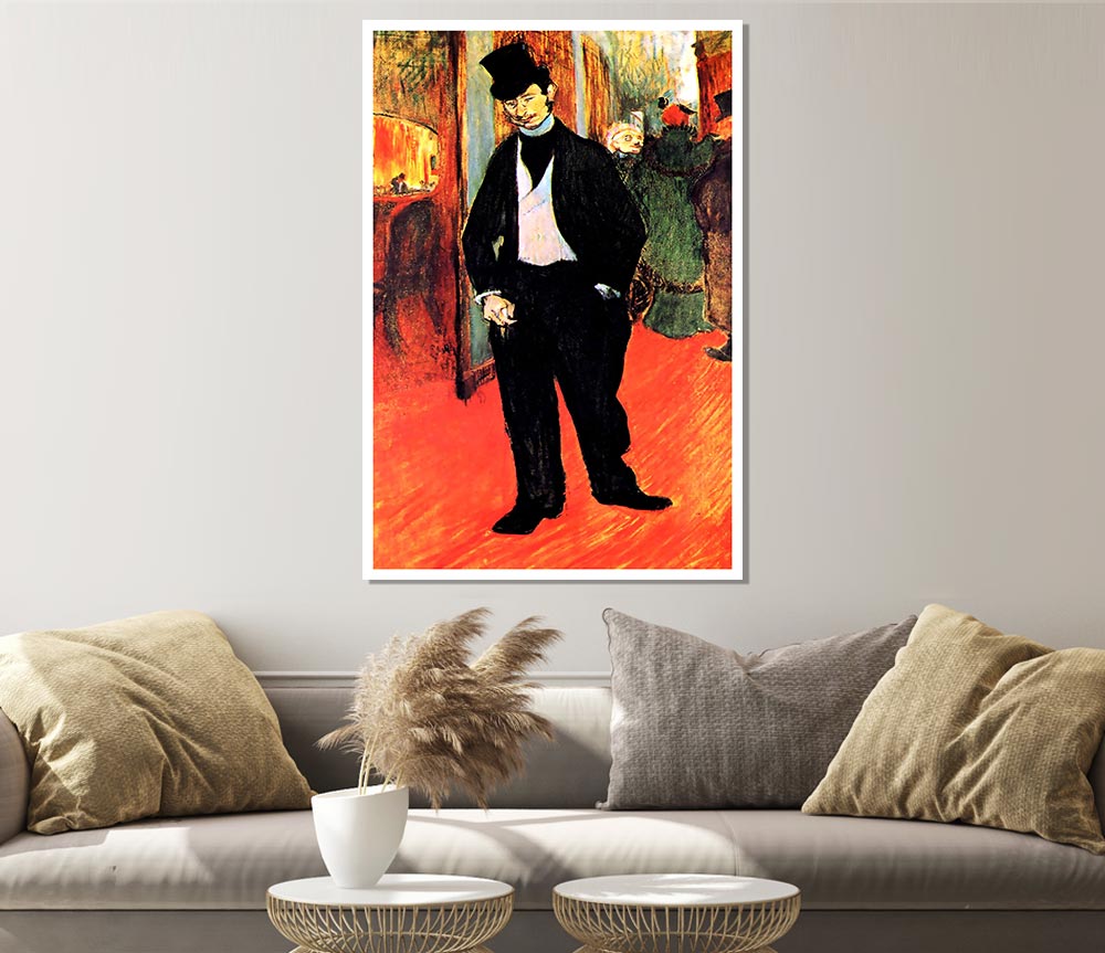 Toulouse Lautrec Dr Tapia De Celeyran Print Poster Wall Art