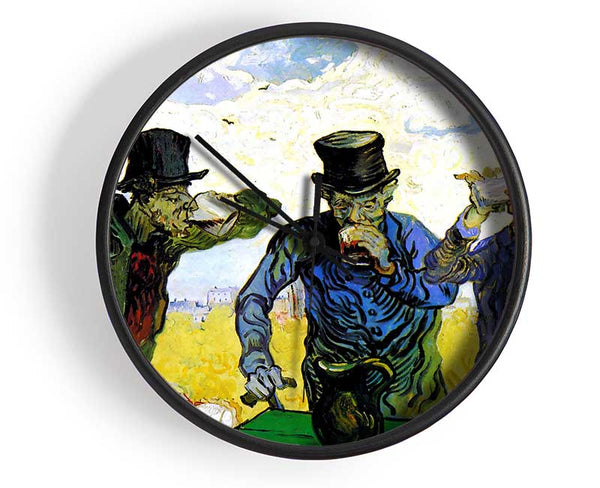 Van Gogh Drinkers Clock - Wallart-Direct UK