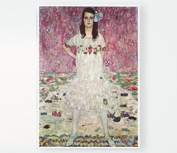 Klimt Eugenia Primavesi Print Poster Wall Art