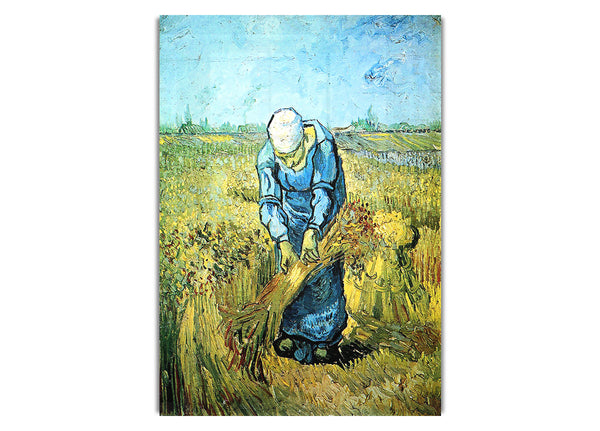 Farm Worker By Van Gogh