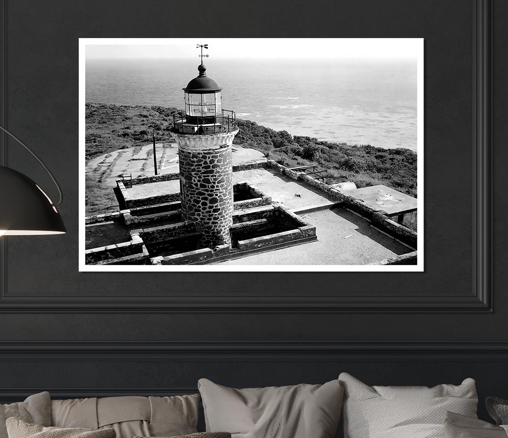 Ansel Adams Faro Isla De Culebritas 2 Print Poster Wall Art