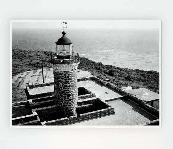 Ansel Adams Faro Isla De Culebritas 2 Print Poster Wall Art