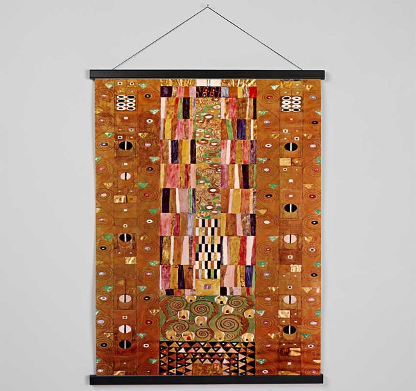 Klimt Frieze Hanging Poster - Wallart-Direct UK