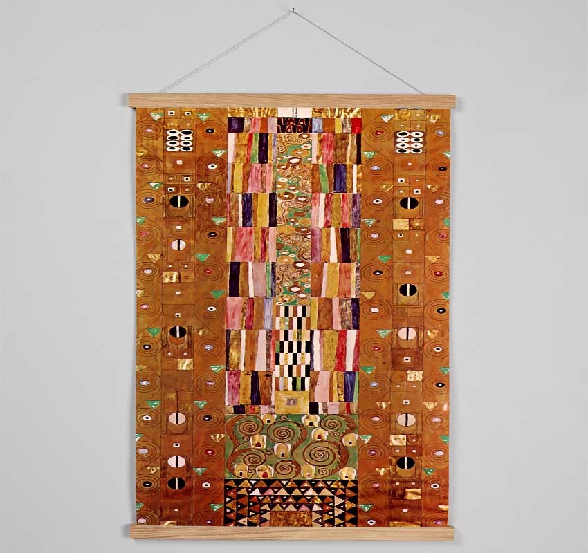 Klimt Frieze Hanging Poster - Wallart-Direct UK