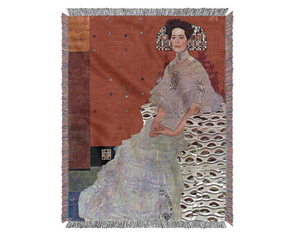 Klimt Fritza Reidler Woven Blanket