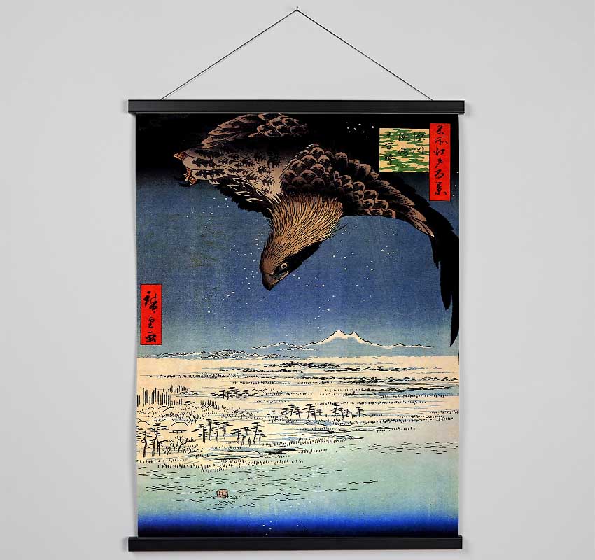 Hiroshige Fukagawa Susaki Hanging Poster - Wallart-Direct UK