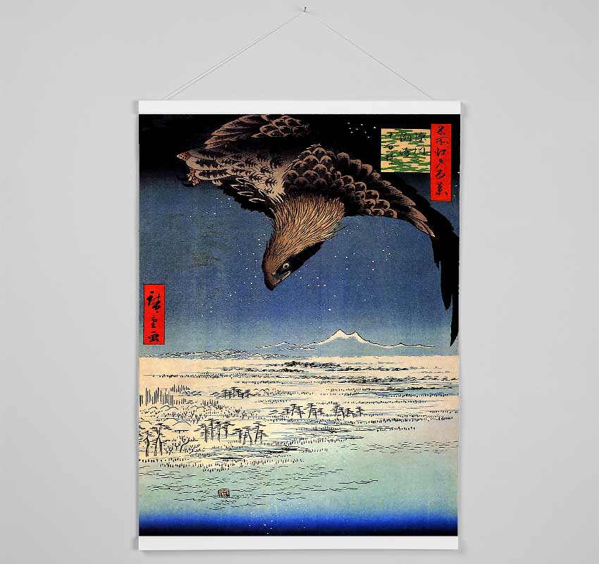 Hiroshige Fukagawa Susaki Hanging Poster - Wallart-Direct UK