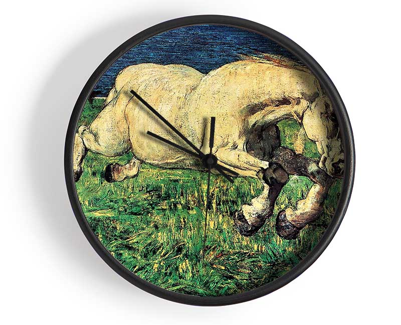 Segantini Galloping Horse Clock - Wallart-Direct UK