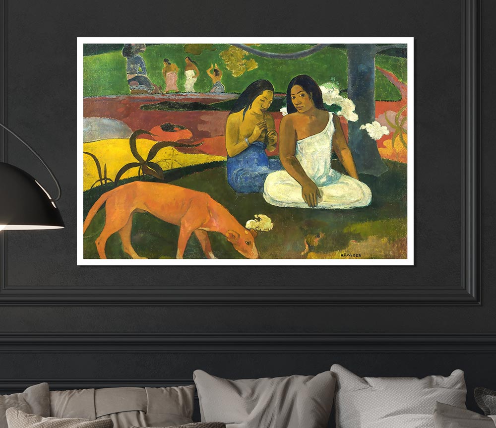 Gauguin Arearea Print Poster Wall Art