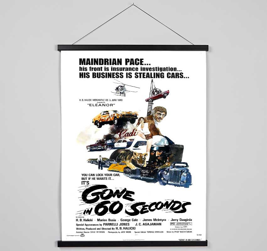 Gone In 60 Seconds Poster 1 Hanging Poster - Wallart-Direct UK