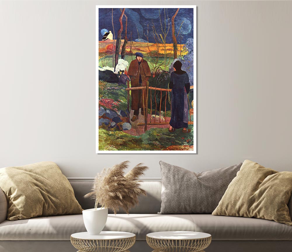 Gauguin Good Day Mr Gauguin Print Poster Wall Art